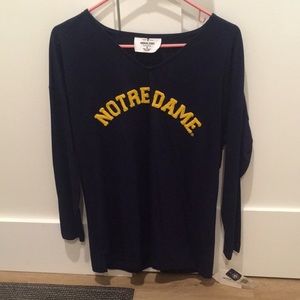 NWT Emerson Street Notre Dame Tee